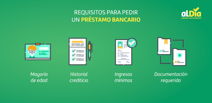 Requisitos para pedir un préstamo bancario